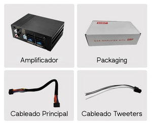 Amplificador DSP 4x80W para Radio Android | Chip Pioneer PA2032 & Sonido Hi-Fi