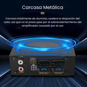 Amplificador DSP 4x80W para Radio Android | Chip Pioneer PA2032 & Sonido Hi-Fi