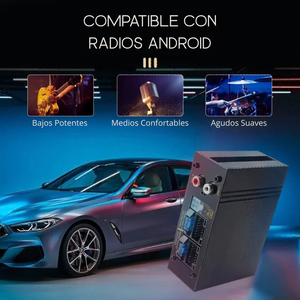 Amplificador DSP 4x80W para Radio Android | Chip Pioneer PA2032 & Sonido Hi-Fi