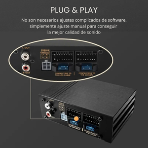 Amplificador DSP 4x80W para Radio Android | Chip Pioneer PA2032 & Sonido Hi-Fi