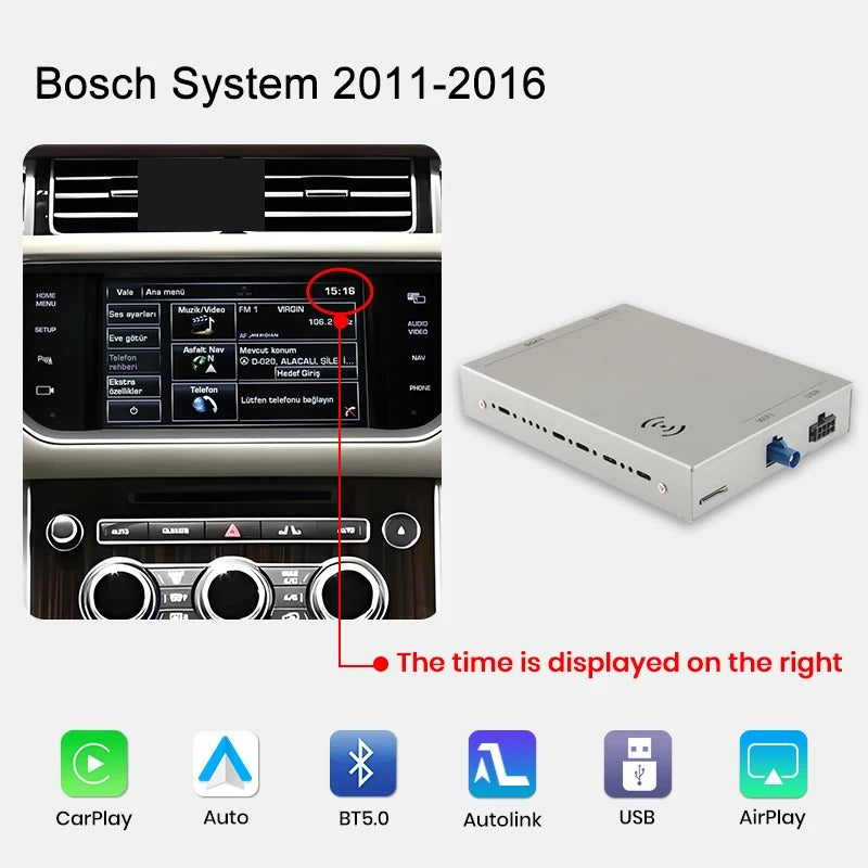 Apple CarPlay Android Auto Module Land Rover Jaguar Range Rover 2011-2022