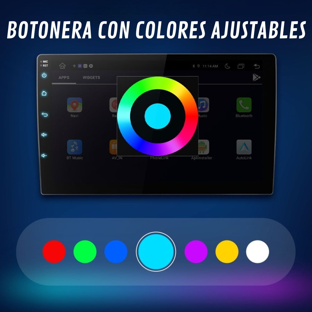 Android Auto Radio Carplay Fiat Doblo 2015-2019