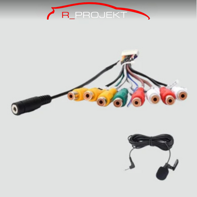 Cableado RCA para Radios ANDROID