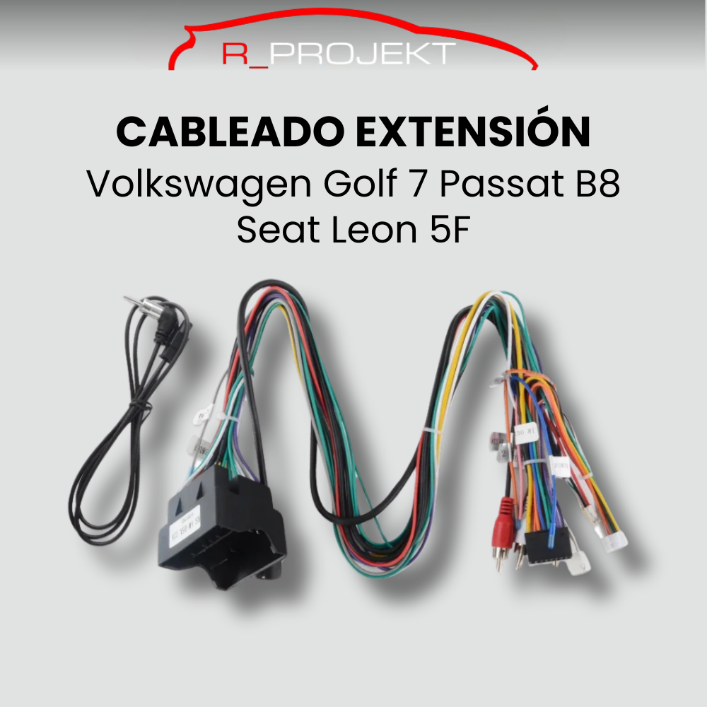 Cableado extensión para Volkswagen Golf 7 Passat B8 Leon 5F