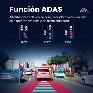 Cámara Dashcam DVR USB con Sistema ADAS | HD 720P para Radio Android
