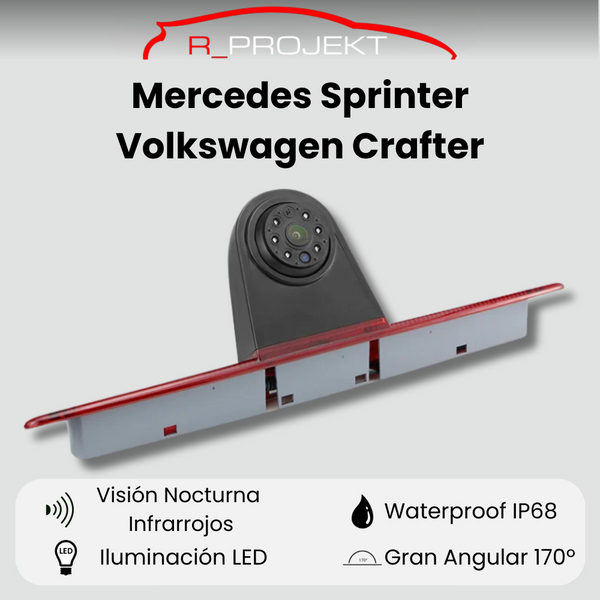 Rear view camera for Mercedes Sprinter (Volkswagen Crafter) 2006-2016