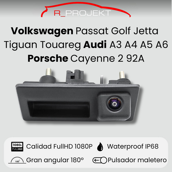 Rear view camera Volkswagen Passat Golf Jetta Tiguan Touareg Audi A3 A4 A5 A6 Porsche Cayenne 2 92A
