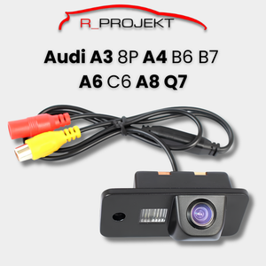Cámara de visión trasera para Audi A3 8P A4 B6 B7 A6 C6 A8 S8 Q7