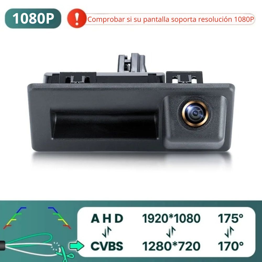 Rear View Camera for Audi A3 8V A4 B8 - B9 Volkswagen Tiguan Touran Touareg Skoda Octavia A7 Rapid Yeti