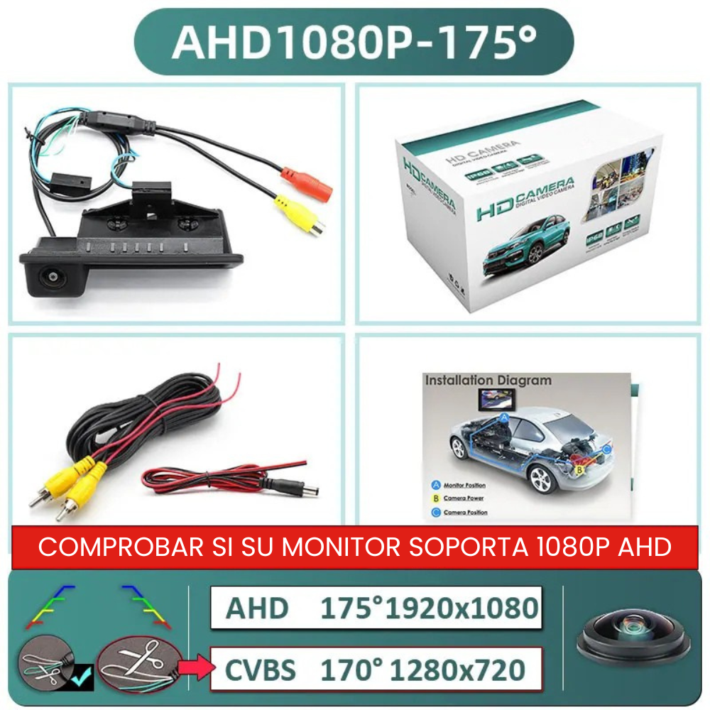Rear view camera for BMW 1 Series E82 E88, 3 Series E90, 5 Series E39 E60, X5 E70, X6 E71