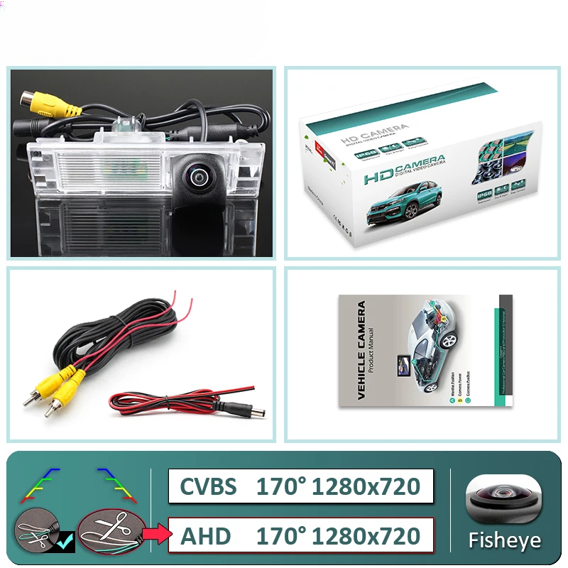 Rückfahrkamera für BMW Serie 1, Serie 6, BMW i3, BMW Z4, Mini Cooper R55 Clubman