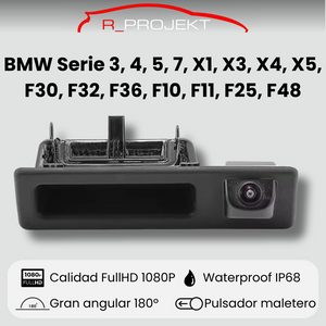 Rückfahrkamera für BMW Serie 3, 4, 5, 7, X1, X3, X4, X5, F30, F32, F36, F10, F11, F25, F48
