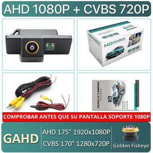 Cámara de visión trasera para Citroen C4/C5 Peugeot 307 308 Nissan Qashqai X-Trail Pathfinder