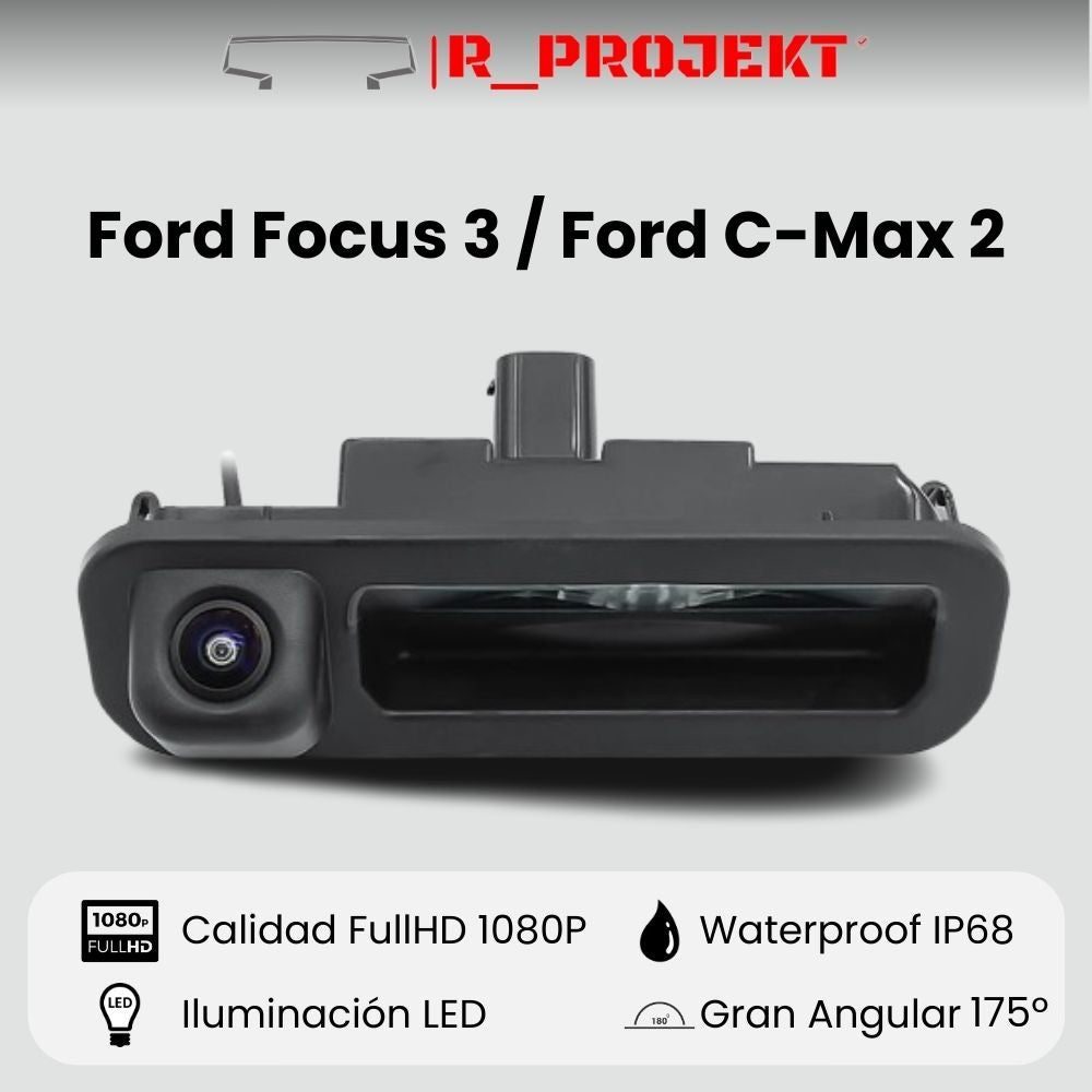 Rear view camera for Ford Focus 2 / C-Max 2