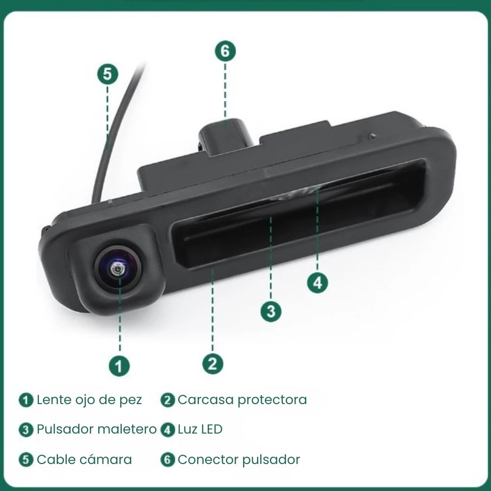 Rear view camera for Ford Focus 2 / C-Max 2