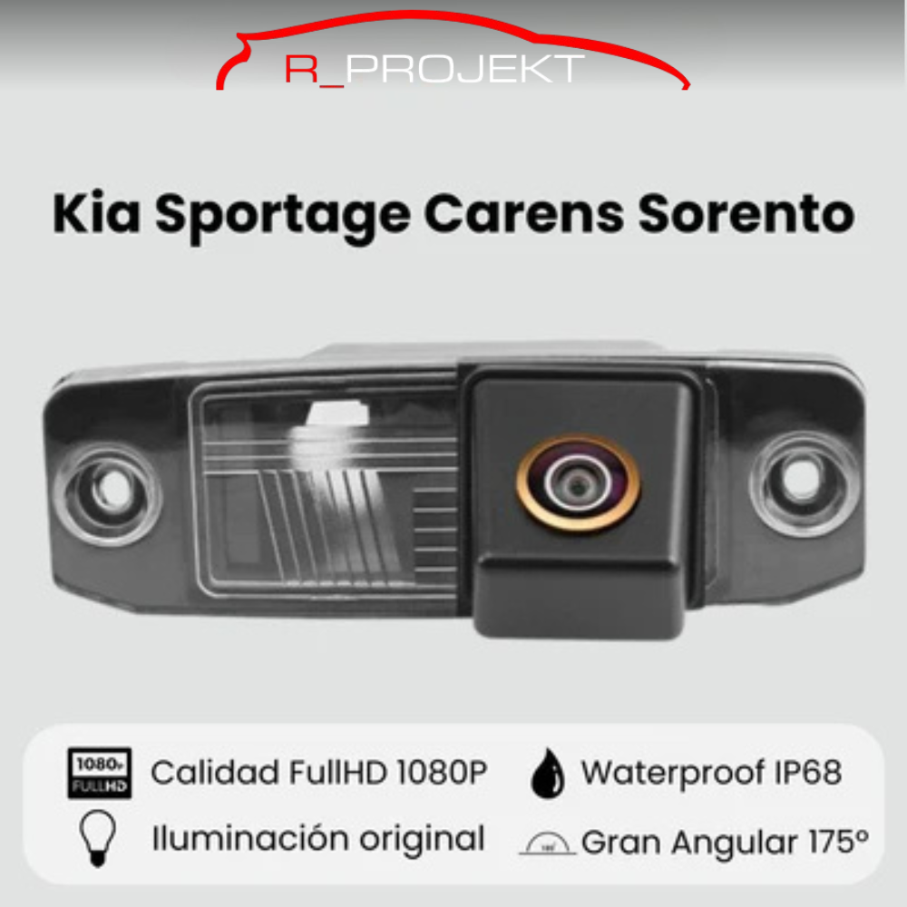 Cámara de visión trasera para Kia Sorento Sportage Carens