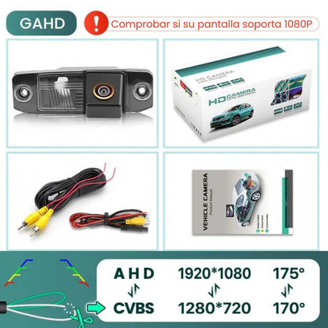 Cámara de visión trasera para Kia Sorento Sportage Carens