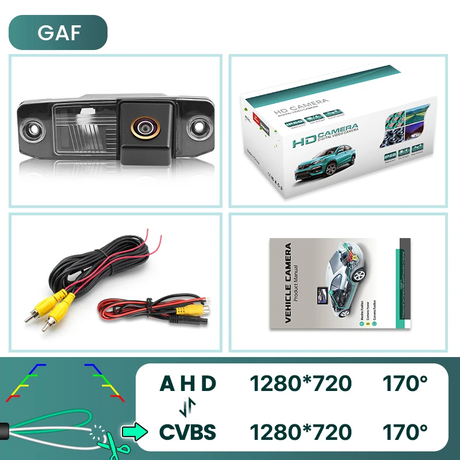 Cámara de visión trasera para Kia Sorento Sportage Carens