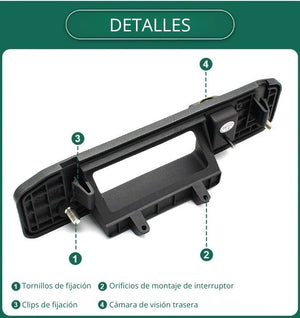 Rückfahrkamera für Mercedes Klasse A W176, Klasse M ML GLE W166, GLK X204, GLA X156, GLC X253, Klasse V Vito W447, Klasse C W205, CLA W117 C117, Klasse S W222