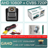 Cámara de visión trasera para Mercedes Clase C W204 Clase E W212 Clase S W221