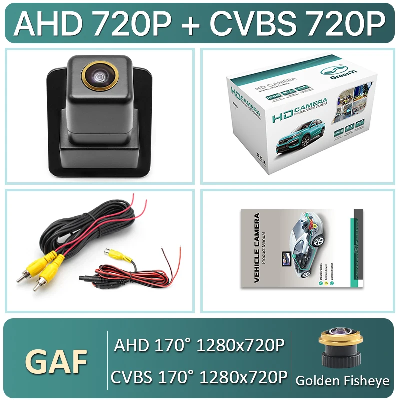 Rear view camera for Mercedes Class C W204 Class E W212 Class S W221