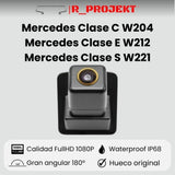 Cámara de visión trasera para Mercedes Clase C W204 Clase E W212 Clase S W221