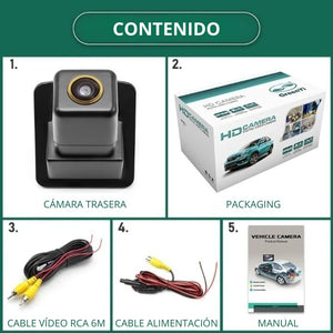 Rear view camera for Mercedes Class C W204 Class E W212 Class S W221
