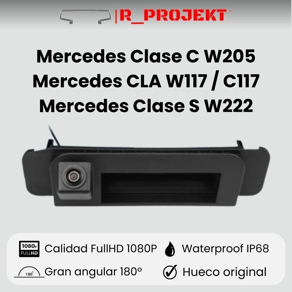 Rückfahrkamera für Mercedes C-Klasse W205 CLA C117 S-Klasse W222