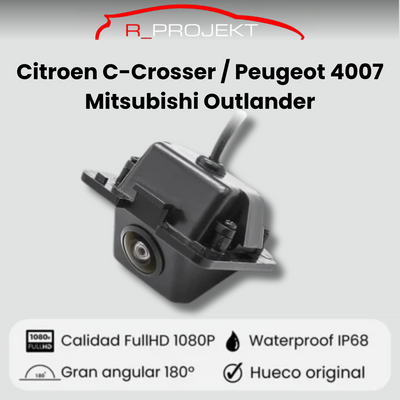 Rear view camera for Mitsubishi Outlander | Citroen C-Crosser | Peugeot 4007