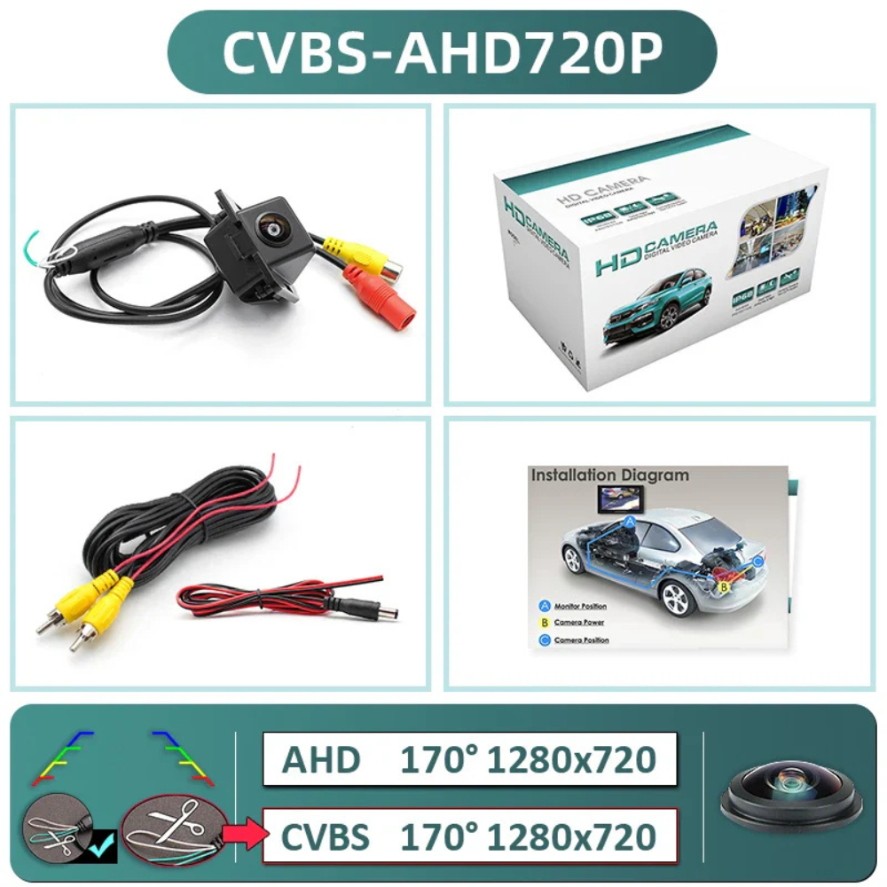 Rear view camera for Mitsubishi Outlander | Citroen C-Crosser | Peugeot 4007