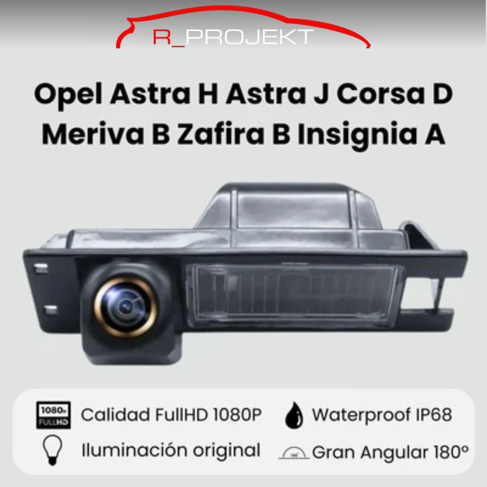 Cámara de visión trasera para Opel Astra H Astra J Corsa D Meriva B Zafira B Insignia A
