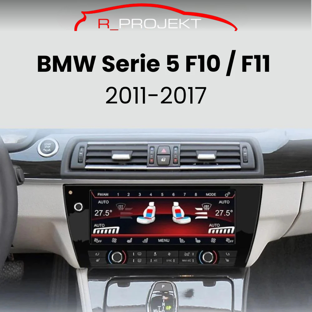 Digital climate control touch screen 10.25" BMW 5 Series F10 F11 2011-2017