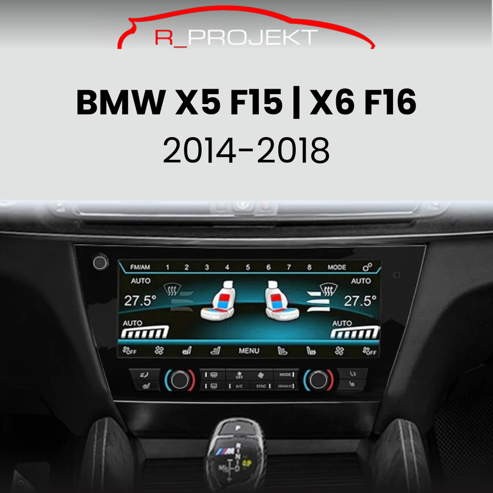 Digitaler Touchscreen der Klimaanlage 10,25" BMW X5 F15 / X6 F16 2014-2018