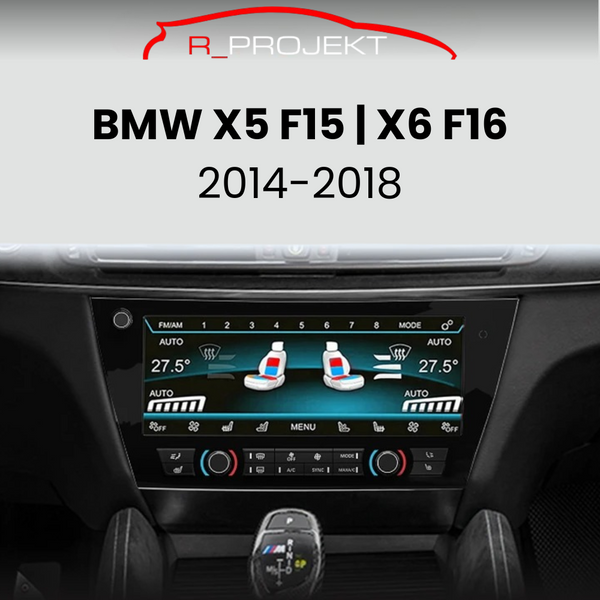 Digital climate control touch screen 10.25" BMW X5 F15 / X6 F16 2014-2018