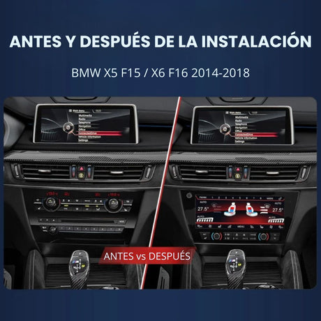 Climatizador Digital pantalla táctil 10,25" BMW X5 F15 / X6 F16 2014-2018 RProjekt