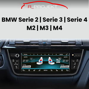 Digital climate control touch screen 8.8