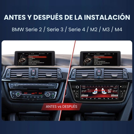 Climatizador Digital táctil 8,8" BMW Serie 2 3 4 M2 M3 M4 2013-2019 RProjekt