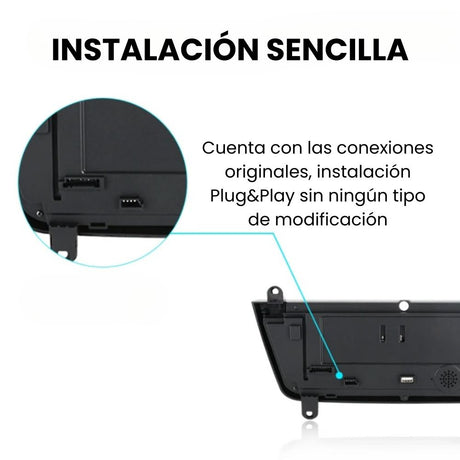 Climatizador Digital táctil 8,8" BMW Serie 2 3 4 M2 M3 M4 2013-2019 RProjekt