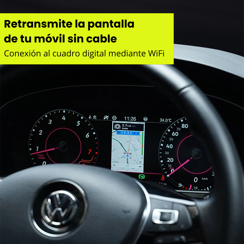 Cuadro de instrumentos digital 10,25" Volkswagen Tiguan 2009-2017