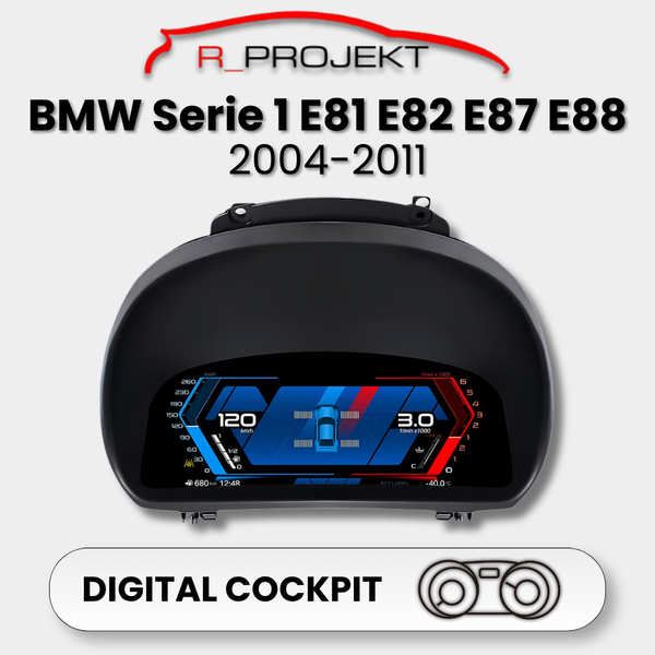 11" Digital Instrument Cluster BMW 1 Series E81 E82 E87 E88 2004-2011