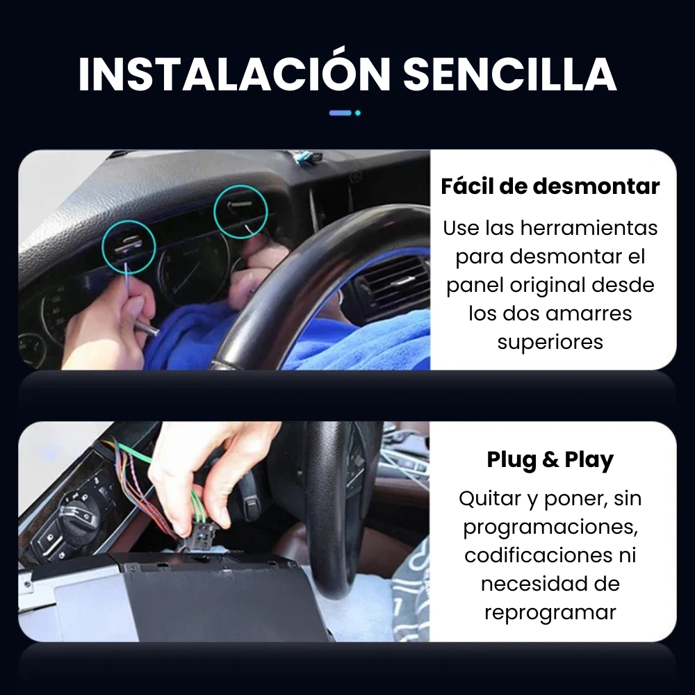 Cuadro de instrumentos digital 11" BMW Serie 1 E81 E82 E87 E88 2004-2011
