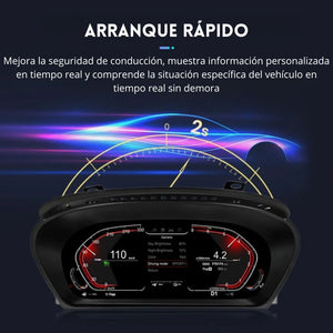 Cuadro de instrumentos digital 12.3'' para BMW Serie 5 E60 E61 / Serie 6 E63 E64 2003-2009 RProjekt