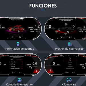 Cuadro de instrumentos digital 12.3'' para BMW Serie 5 E60 E61 / Serie 6 E63 E64 2003-2009 RProjekt