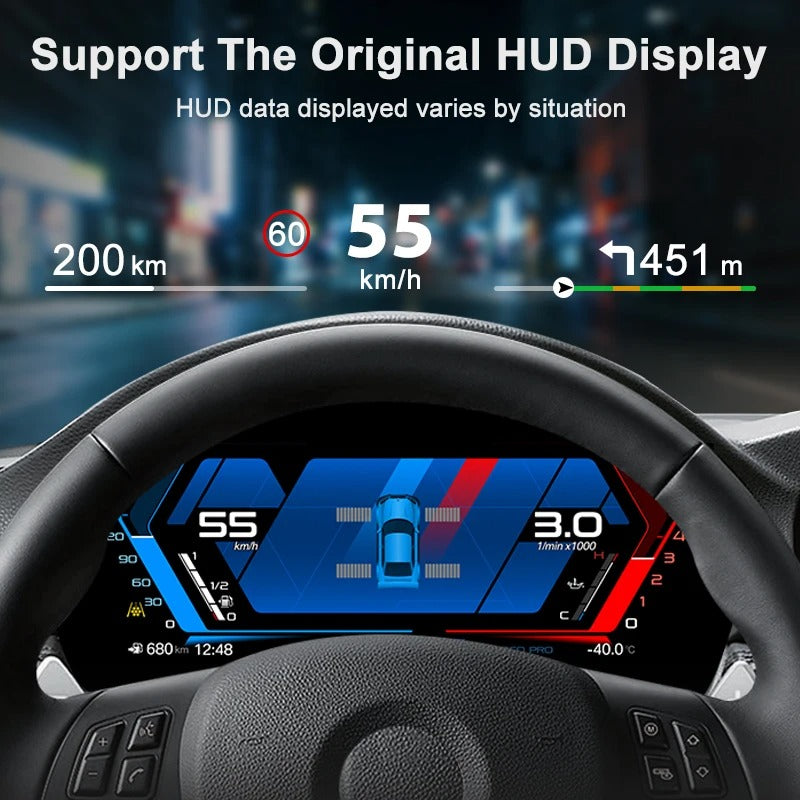 Cuadro De Instrumentos Digital De 12.3" Para BMW Serie 3 F30/F31/F34 Y Serie 4 F32/F33/F36 (2013-2020)