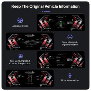 Digital Instrument Cluster 12.3