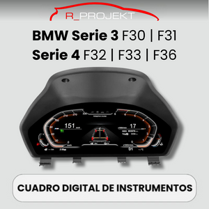 Digital instrument panel 12.3