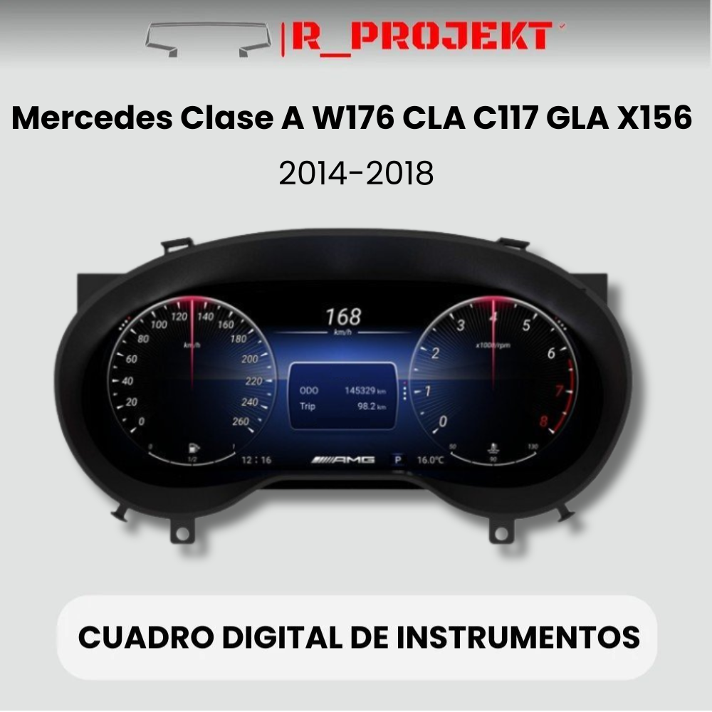 Digitale Instrumententafel 12,3" Mercedes A-Klasse W176 CLA C117 GLA X156