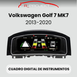 12.3" Digital Instrument Cluster Volkswagen Golf 7 MK7 2013-2020