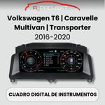 Digitales Kombiinstrument 12,3 Zoll Volkswagen T6 Multivan Caravelle Transporter 2016-2020