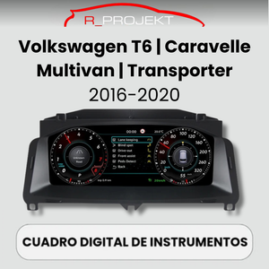 Digitales Kombiinstrument 12,3 Zoll Volkswagen T6 Multivan Caravelle Transporter 2016-2020
